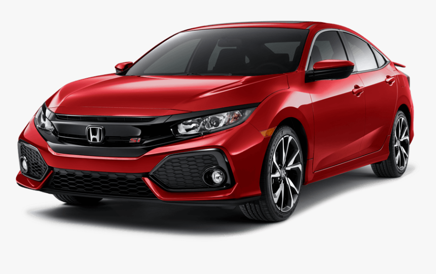 2019 Honda Civic Si Sedan Front Angle - 2019 Honda Civic Si Sedan, HD Png Download