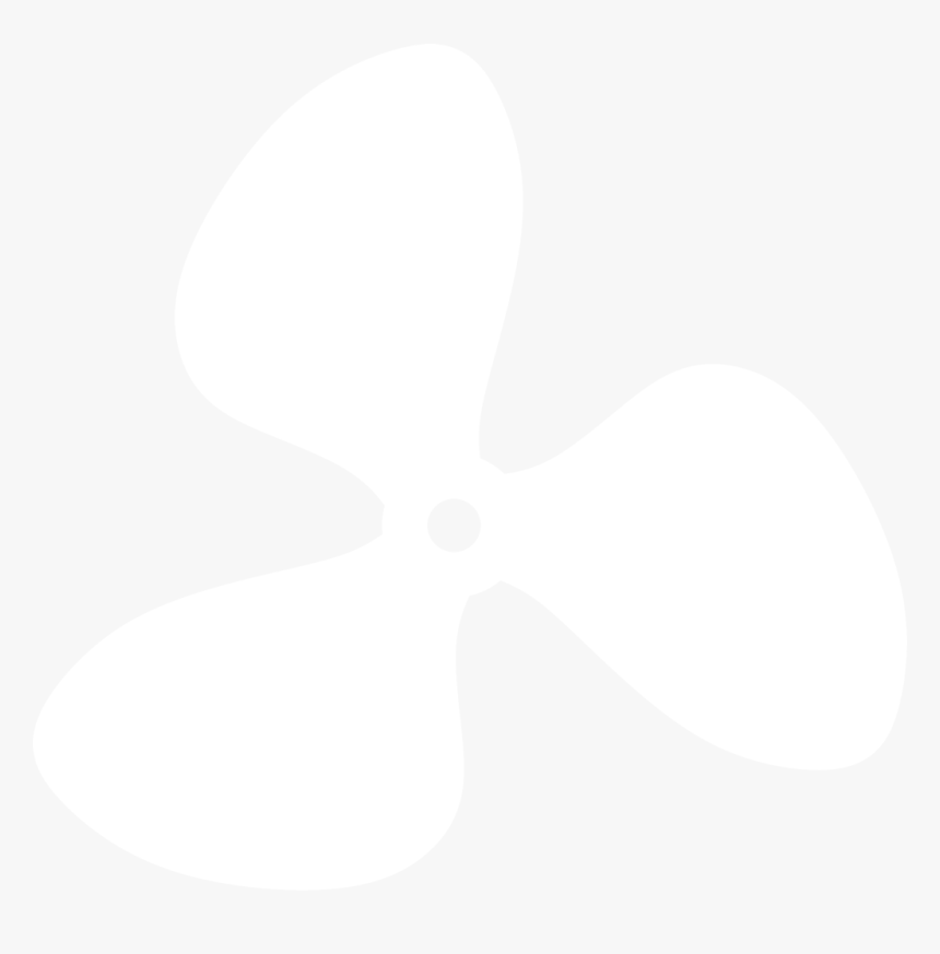 Propeller Silhouette By Paperlightbox, HD Png Download