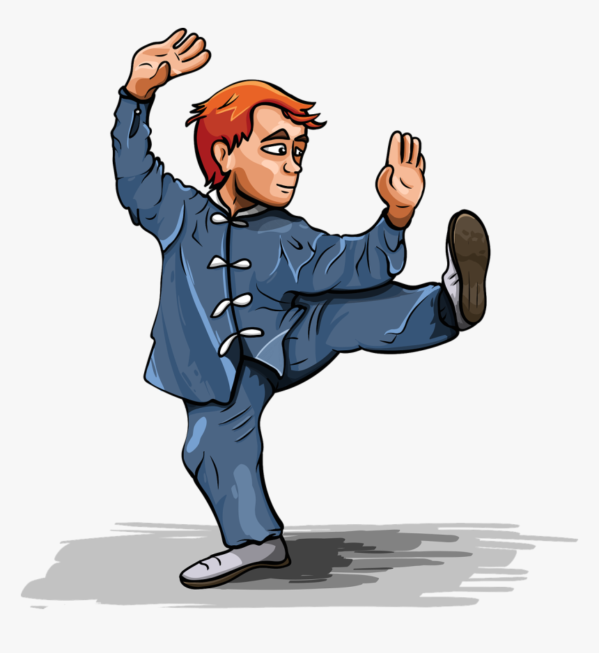 Character, Taichi, Taijiquan, Martial Arts - Tai Chi Master Cartoon, HD Png Download