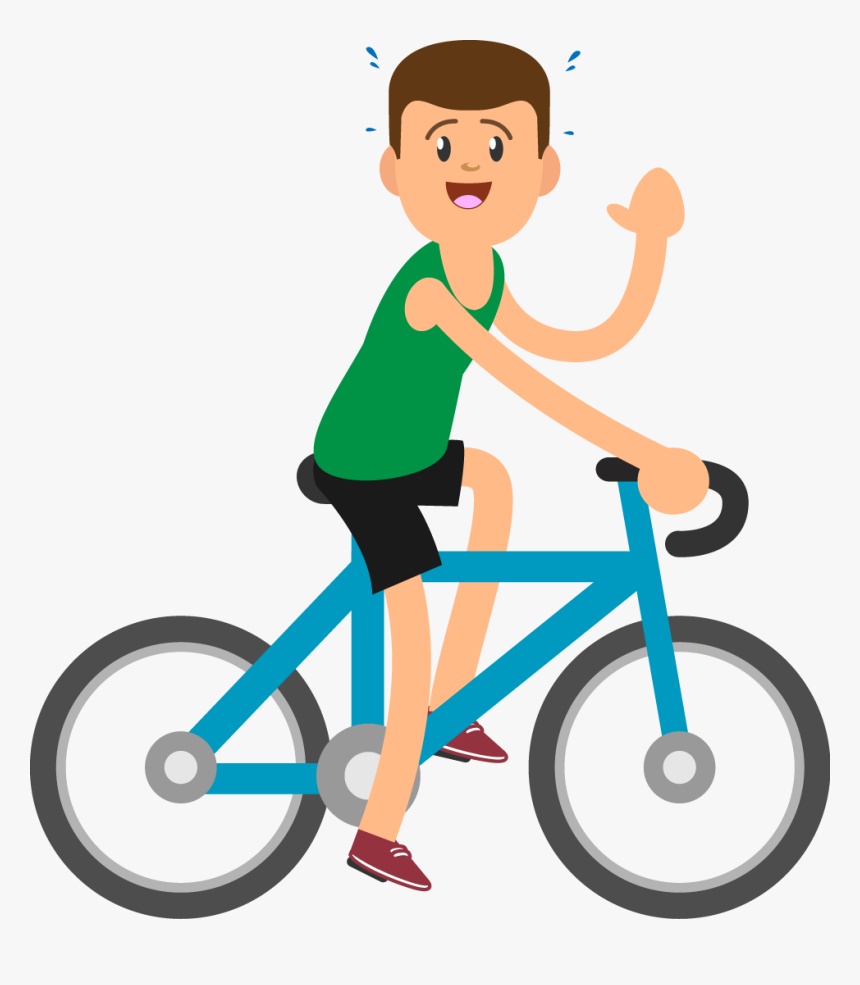 Bicycle People Png Vector, Transparent Png