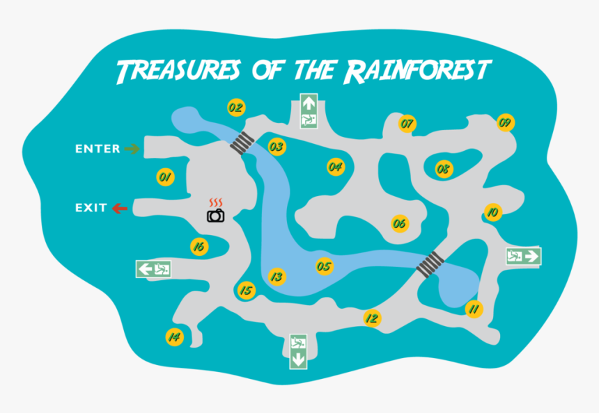Treasures Of The Rainforest - Run Forest Run T Shirt, HD Png Download