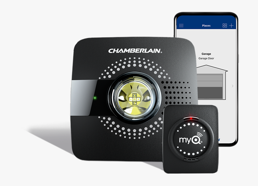 Myq Smart Garage Door Opener Chamberlain Myq G0301 - Smart Garage Door Opener, HD Png Download