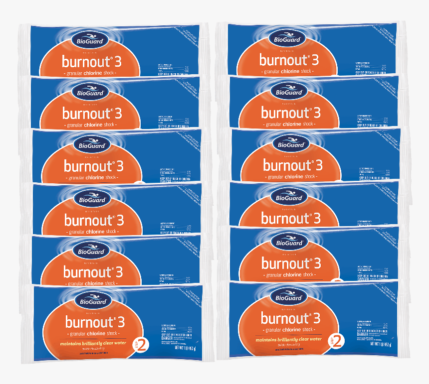 Bioguard Burnout 3 Shock (22808bio-12pk) - Label, HD Png Download