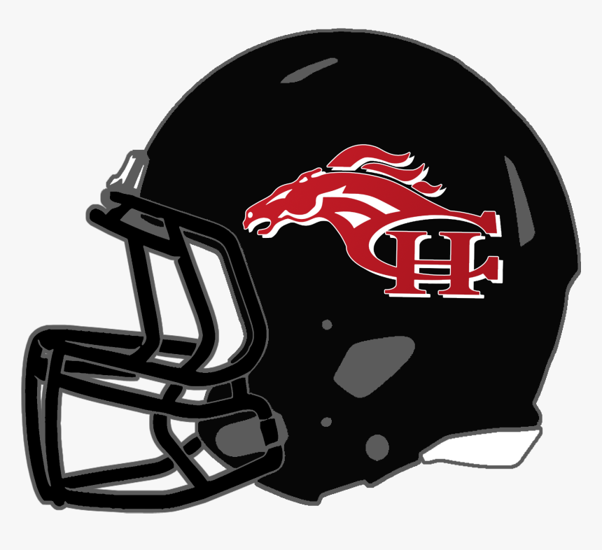Transparent Black Football Helmet, HD Png Download