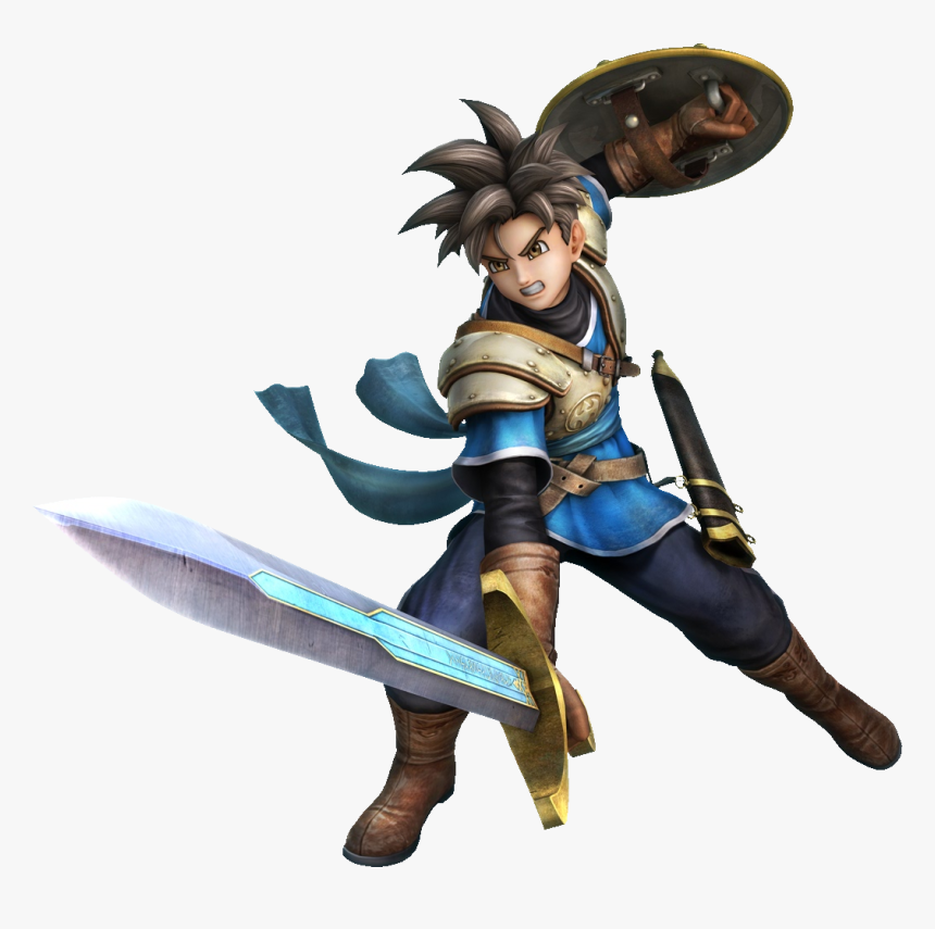 Warrior Clipart Woman Warrior - Dragon Quest Heroes Png, Transparent Png