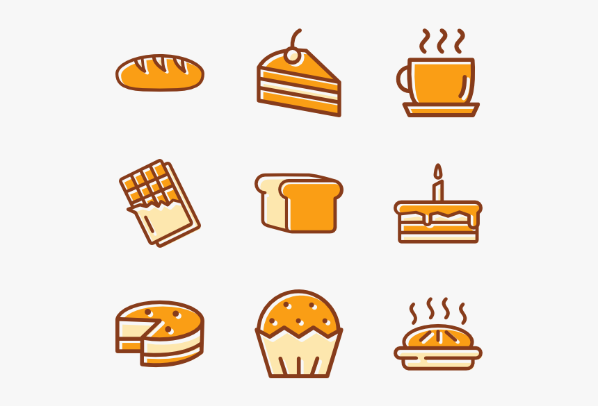 Cake Png Icon Pack, Transparent Png