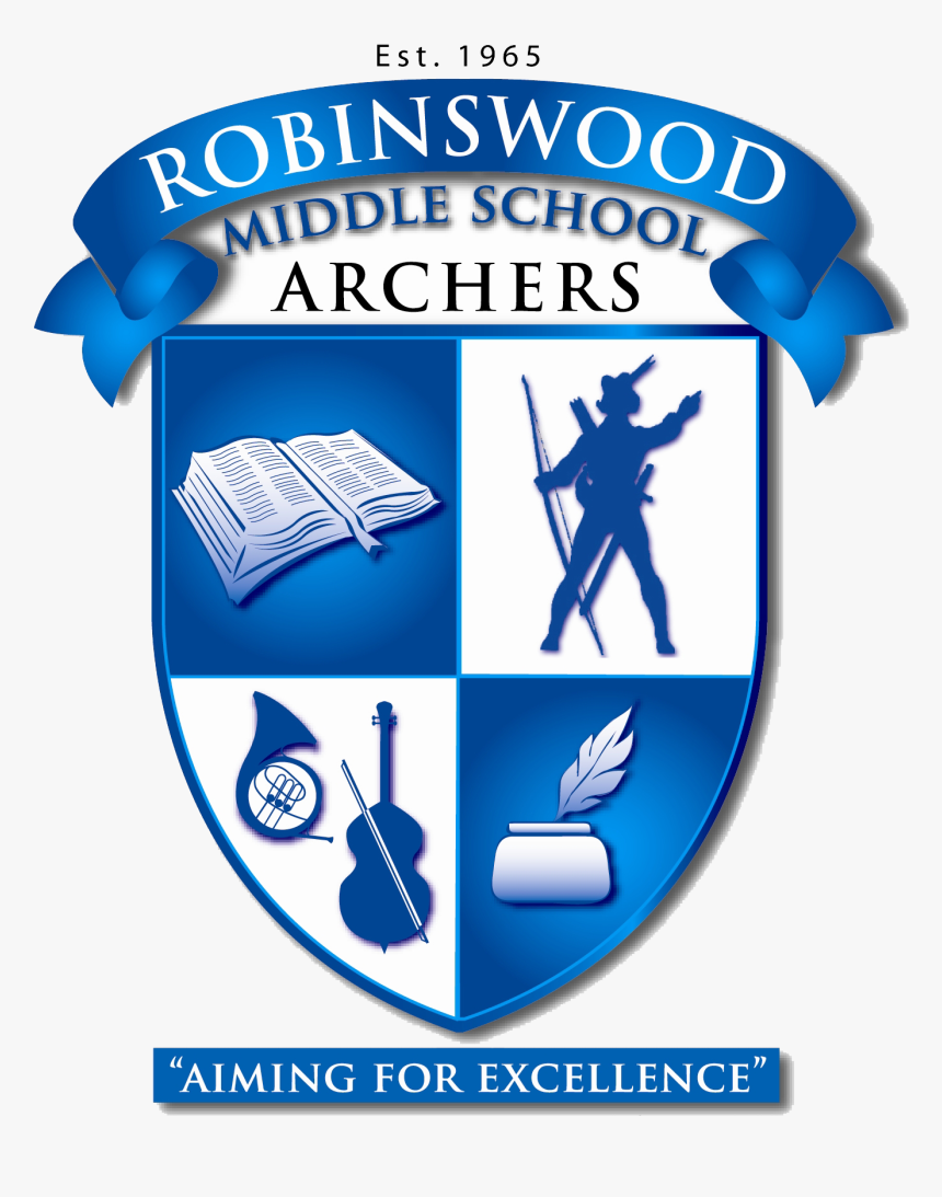 School Logo - Robinswood Middle School Logo, HD Png Download
