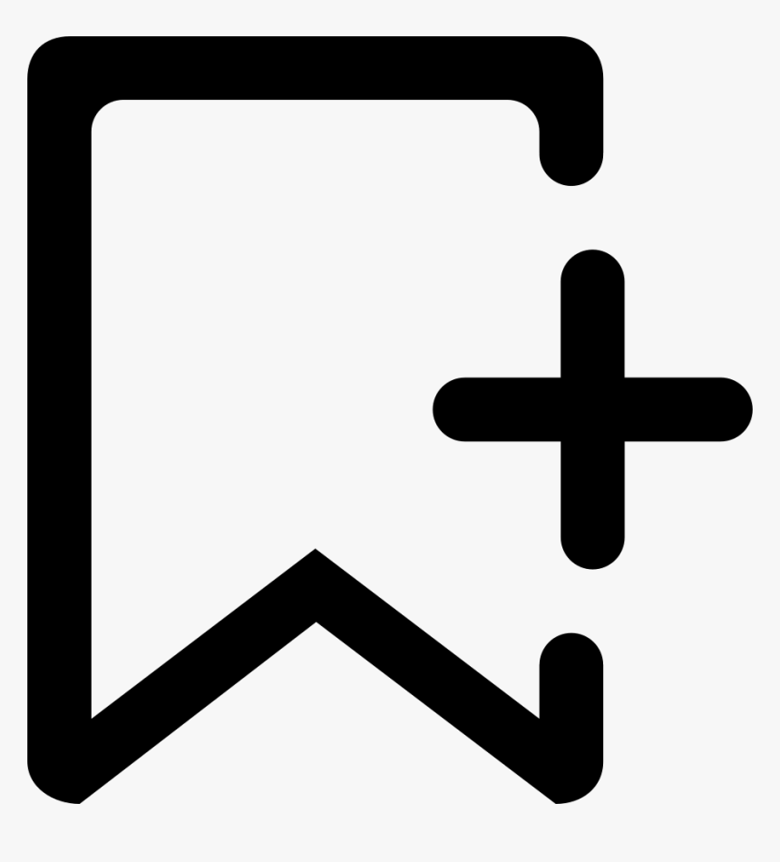 Add Bookmark - Cross, HD Png Download