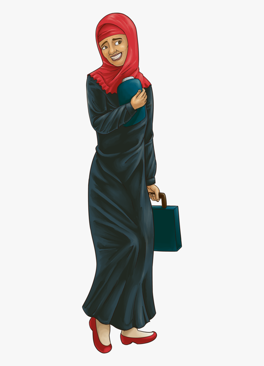 02-shy Muslim Woman, HD Png Download