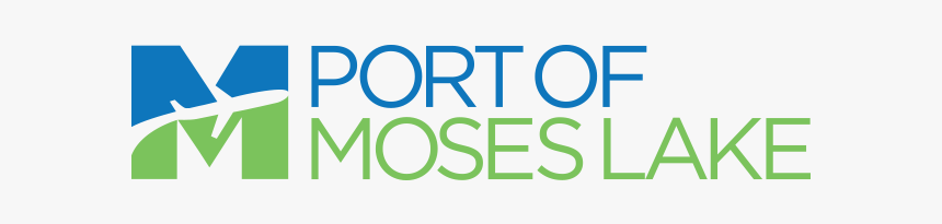 Port Of Moses Lake Logo - Graphic Design, HD Png Download