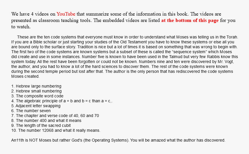 We Have 4 Videos On Youtube That Summarize Some Of - History, HD Png Download