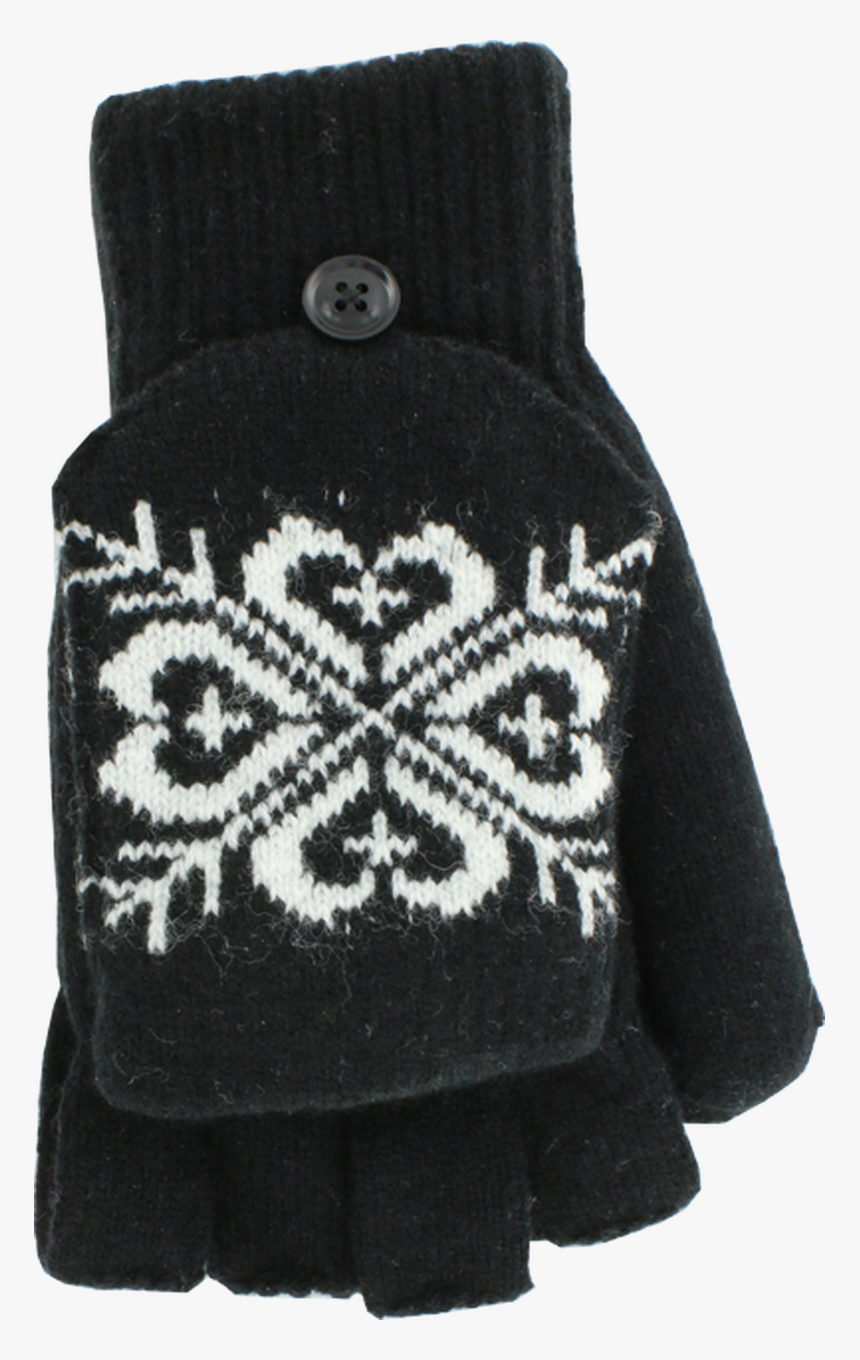 Girl S Fingerless Mitten - Woolen, HD Png Download