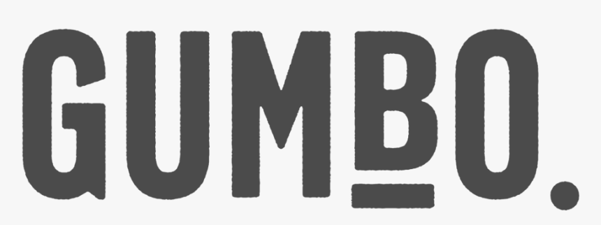 Gumbo-slate - Black-and-white, HD Png Download