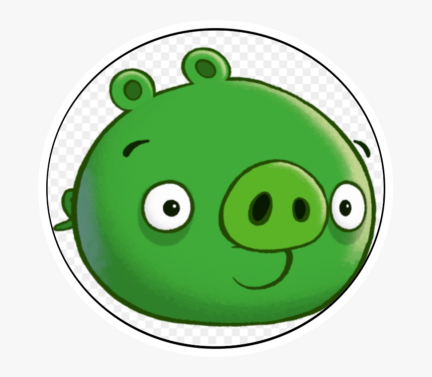 #cute #pig #freetoedit - Piggy Angry Birds Pig, HD Png Download