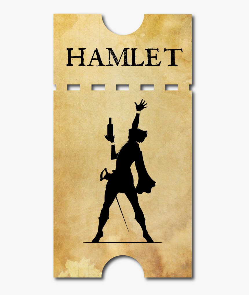 Inebriated Shakespeare Hamlet Ticket - Theatre, HD Png Download