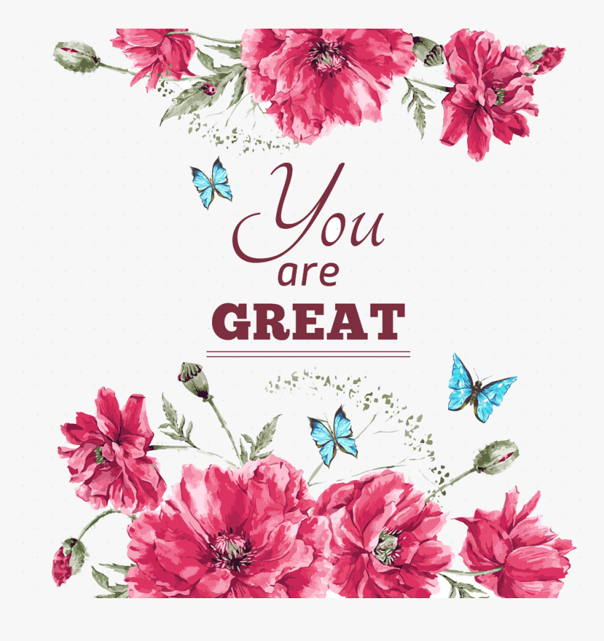 Transparent Pink Flowers Png, Png Download