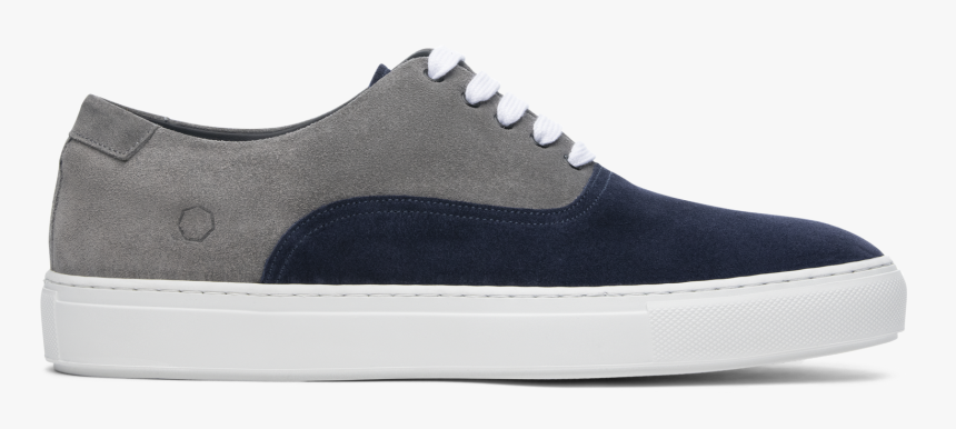 Sunday Two-tone Skater Sneaker In Navy/grey - Skate Shoe, HD Png Download