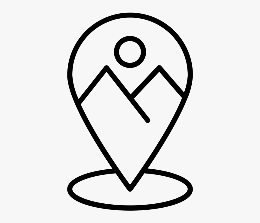 Location Icon - White Gps Location Icon, HD Png Download