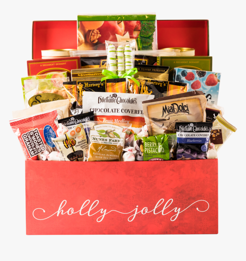 Holly Jolly Party Time - Gift Basket, HD Png Download