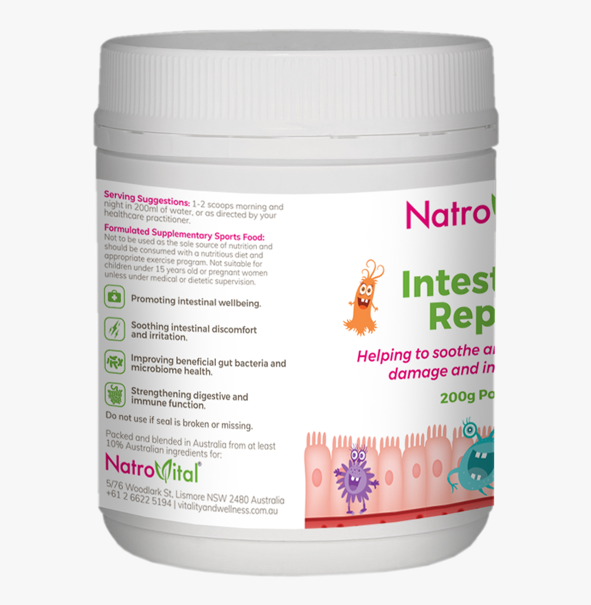 Natrovital Intestinal Repair 200g Powder - Auricularia, HD Png Download