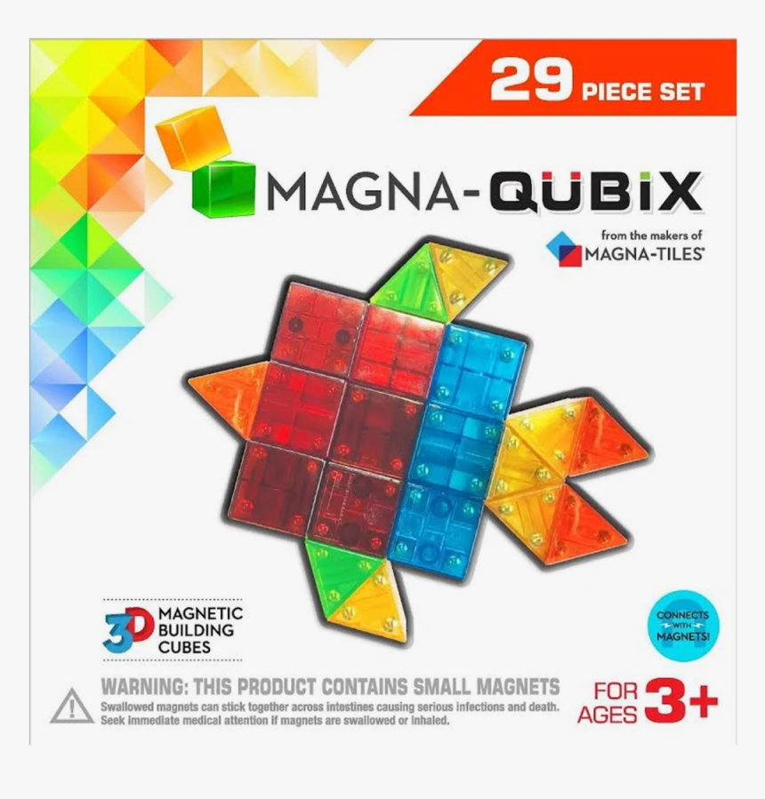 Magna Qubix 29 Piece Set, HD Png Download
