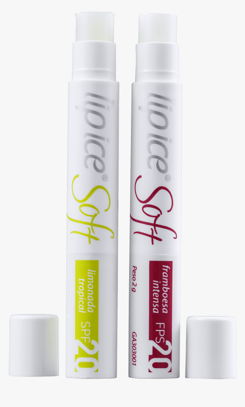 Lip Ice Pack Soft Limonada E Framboesa Fps - Cosmetics, HD Png Download