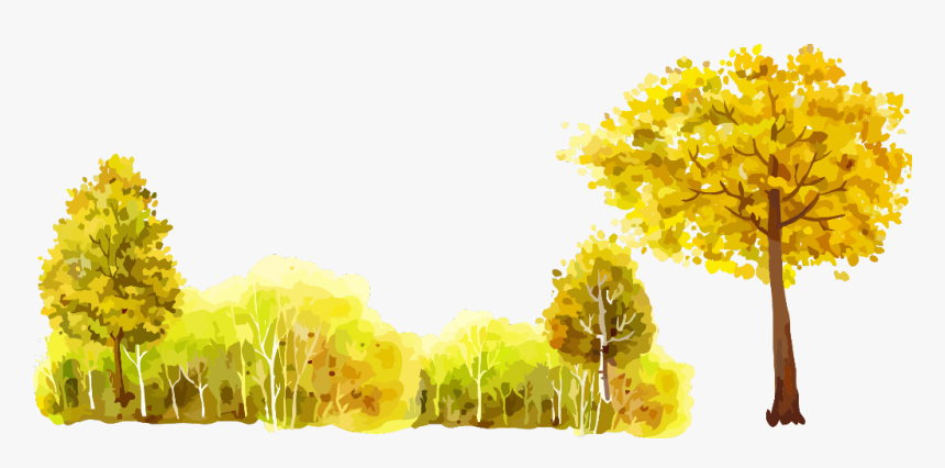 Transparent Fall Watercolor Png - Watercolor Painting, Png Download