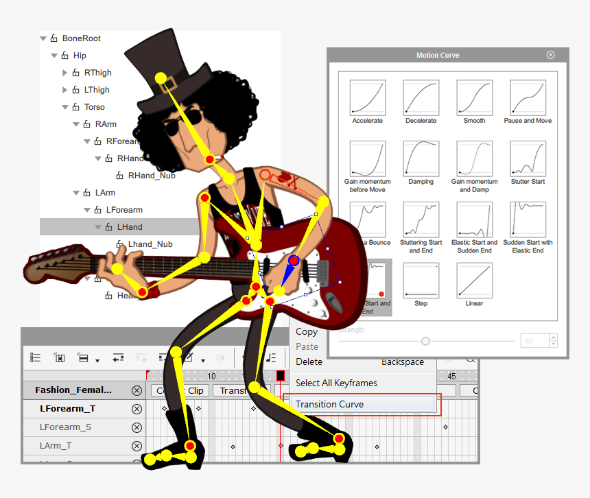 2d Character Animation - Crazytalk Animator 3 Animating, HD Png Download