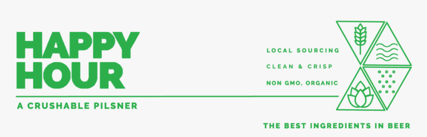Happy Hour Lime Ingredient Triangles - Graphics, HD Png Download
