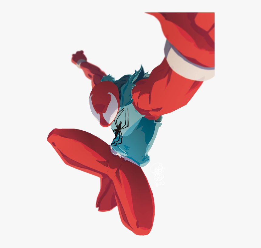 Santa Scarlet Spiderman, HD Png Download