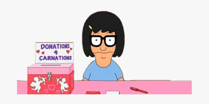 #tinabelcher #valentinesday - Bobs Burgers Valentines Day, HD Png Download