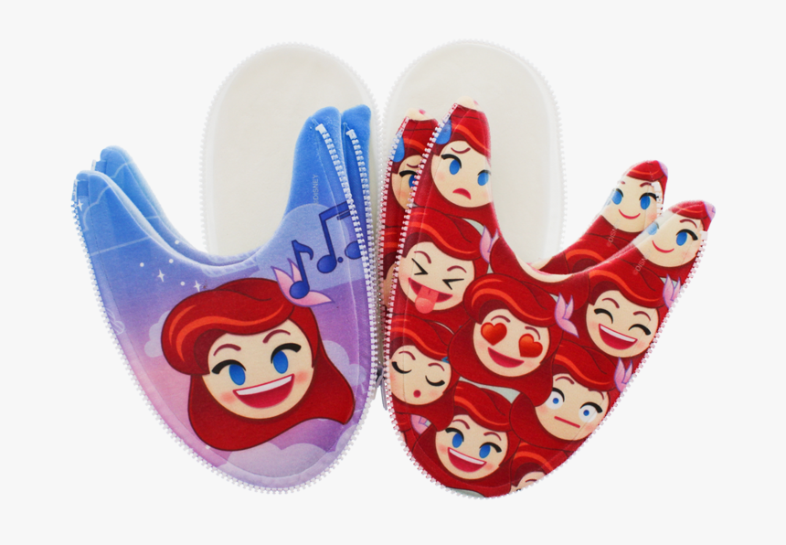 Ariel Emoji Mix N Match Zlipperz Set 
 Class Lazyload - Cartoon, HD Png Download