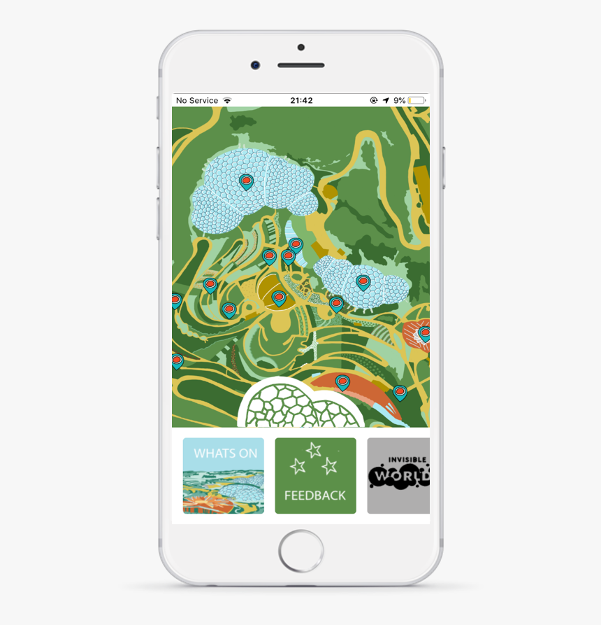 Home Screen With Swipe Up Panel - Iphone, HD Png Download