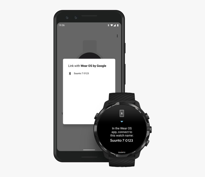 Swipe Up Watch Name - Suunto 7, HD Png Download
