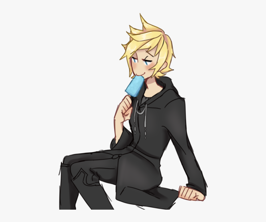 Roxas Doodle - Cartoon, HD Png Download