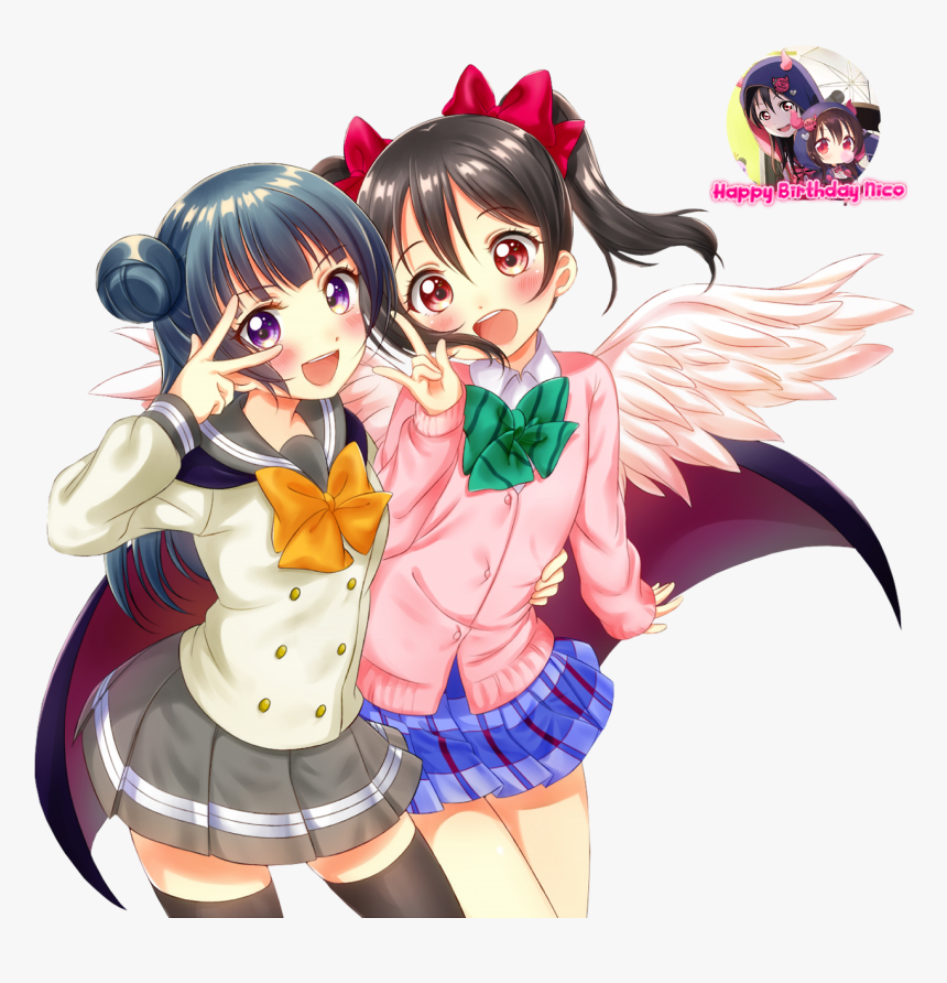 Love Live Nico And Yoshiko, HD Png Download
