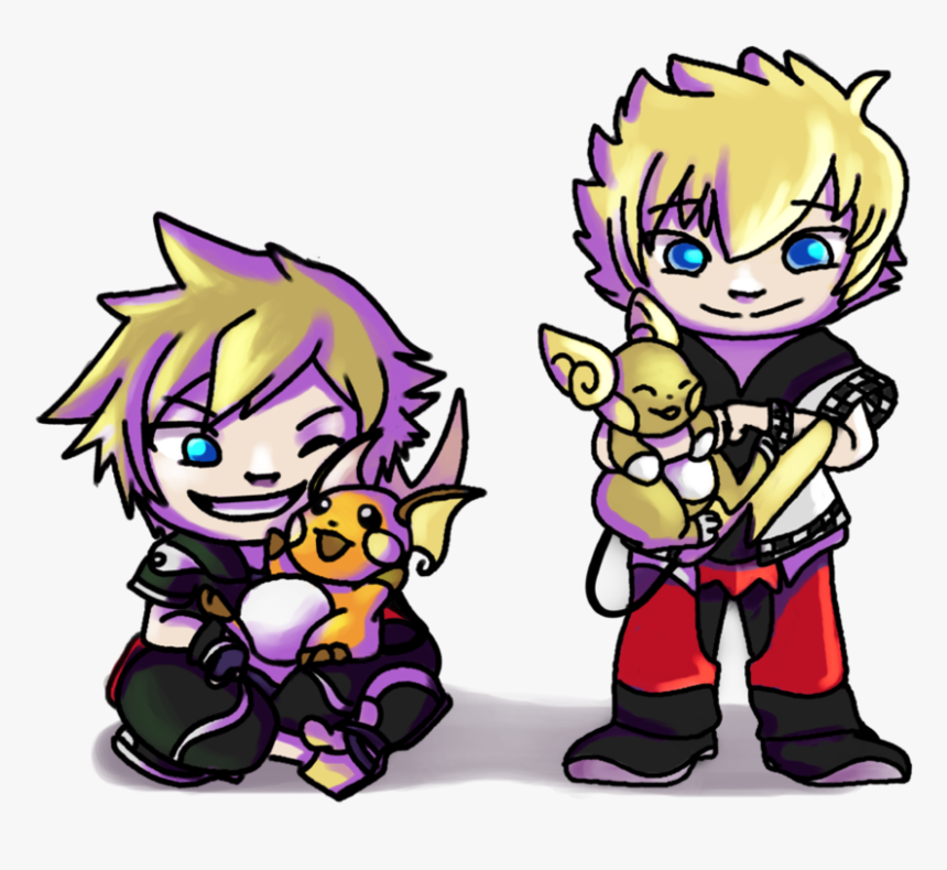 Collection Of Free Sora Drawing Roxas Download On Ui - Cartoon, HD Png Download