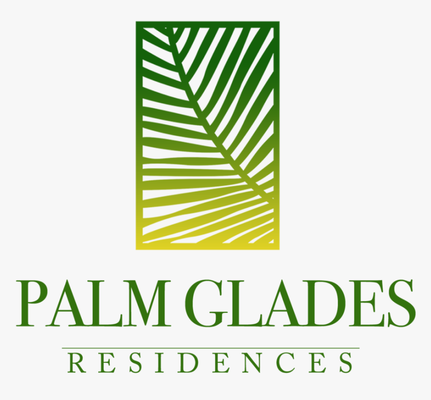 Palm Glades Final Logo - Triptyque Feuille De Palmier Metal, HD Png Download
