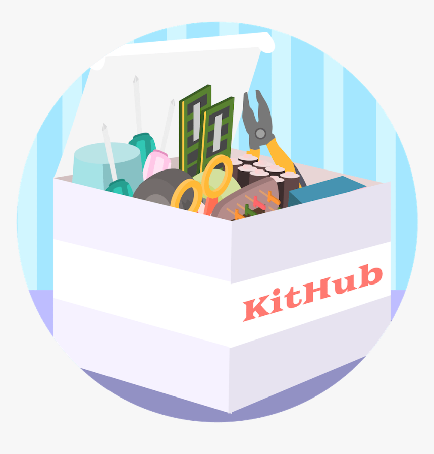 Kithub Illustration By Jc Roxas Via Artcorgi - Circle, HD Png Download