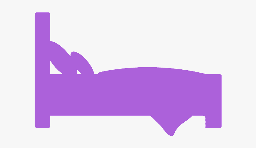 Silueta De Una Cama, HD Png Download