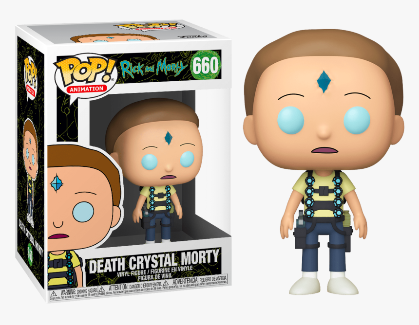 Death Crystal Morty - Rick Y Morty Funko Pop, HD Png Download