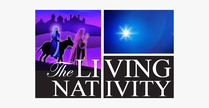 Riverdale Living Nativity Fi - Joseph On A Donkey, HD Png Download