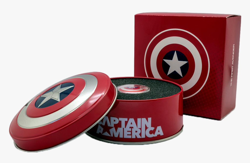 Ikfid11940 5 - 2019 Fiji 10 Gram Proof Silver Domed Captain America, HD Png Download