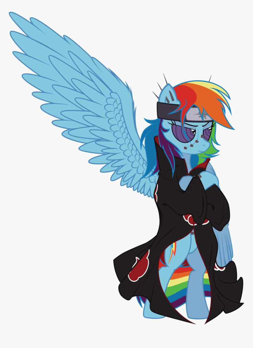 [october] Zhyper Community News [archive] - Naruto Rainbow Dash, HD Png Download
