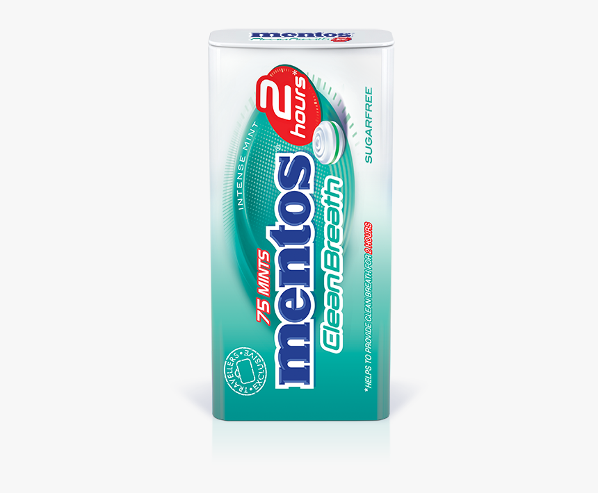 Mentos Clean Breath Intense Mint - Coca-cola, HD Png Download