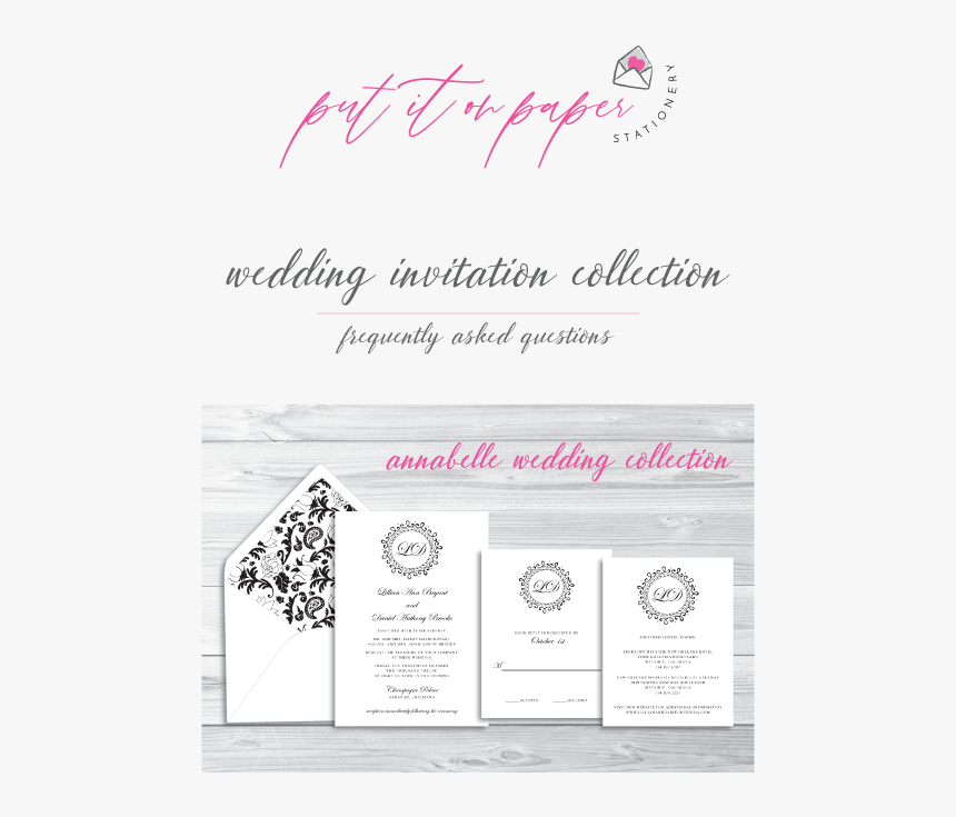Wedding Collection Faqs Aug 2019 01 - Calligraphy, HD Png Download