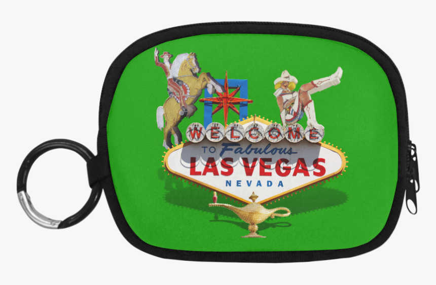 Las Vegas Welcome Sign Coin Purse - Welcome To Las Vegas Sign, HD Png Download