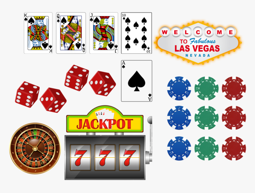 Cake Toppers Las Vegas Sign Nevada Poker Chips Card - Cake Topper Las Vegas, HD Png Download