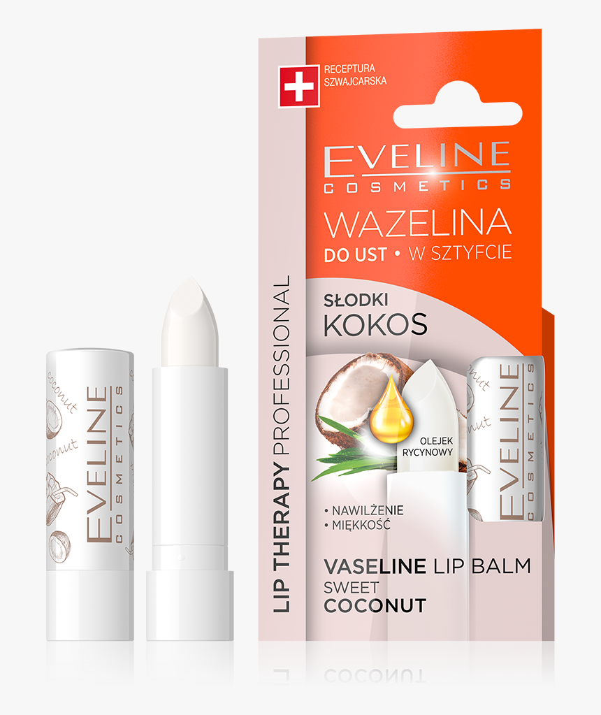 Eveline Lip Therapy Vaseline Sweet Coconut, HD Png Download