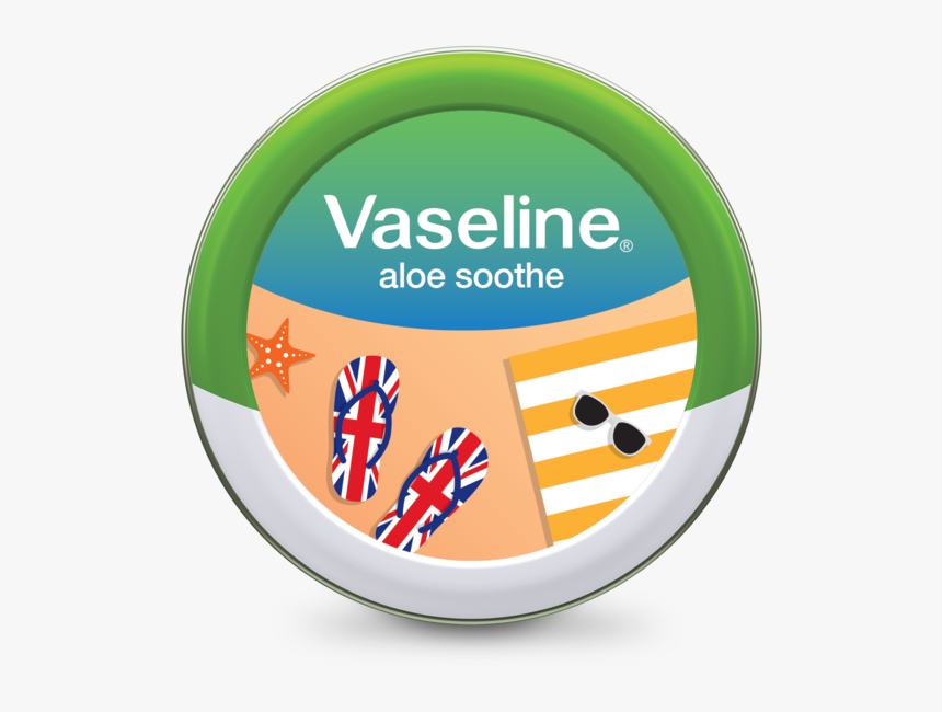 20129 Vaseline Aloe Soothe Summer Edition 20mg Beach, HD Png Download